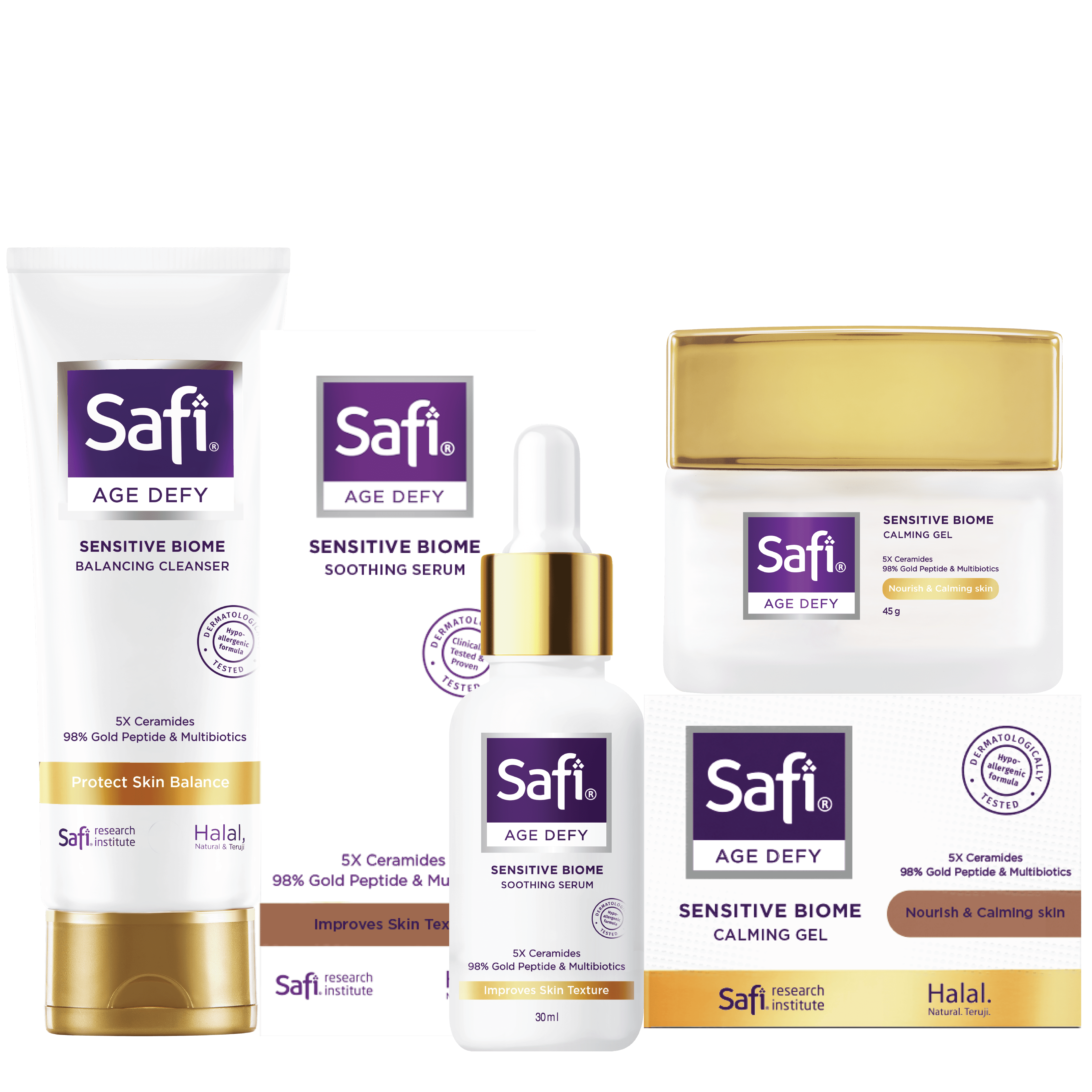 Skincare Halal Anti Aging Kecantikan Kulit - Safi Age Defy Sensitive Biome